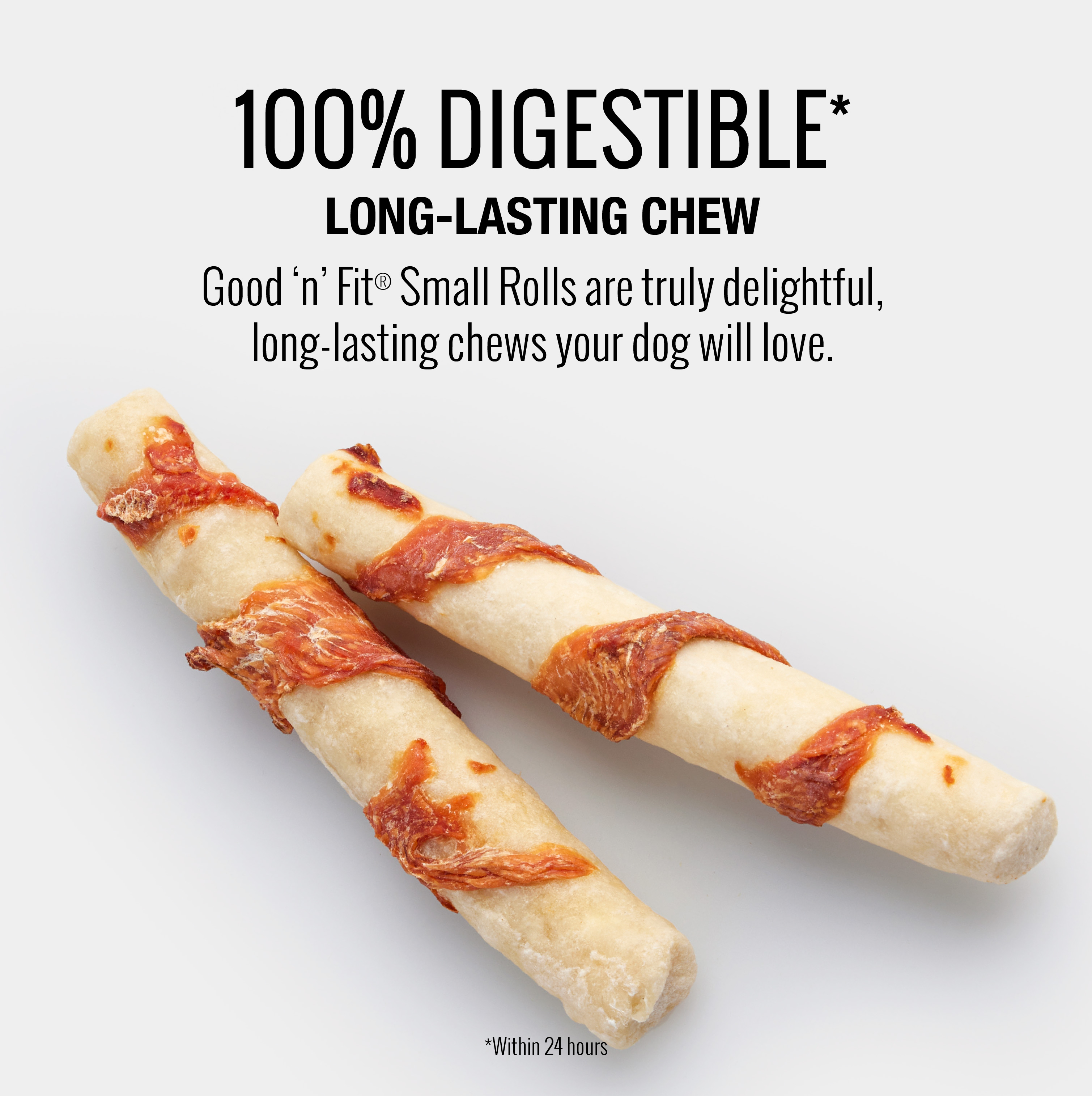 Rolls wrapped with real lamb - small