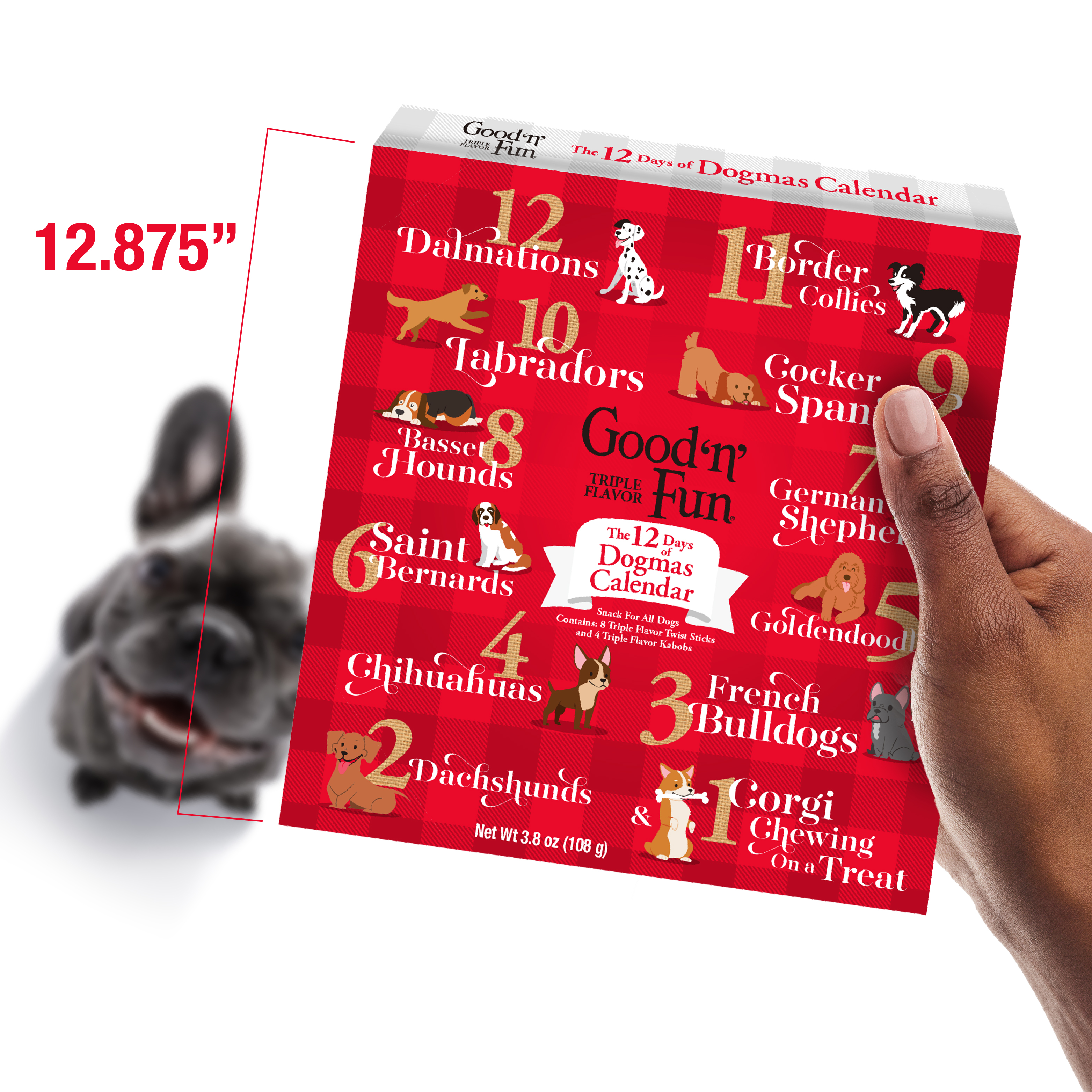 Good N Fun The Twelve Days Of Dogmas Holiday Calendar Triple
