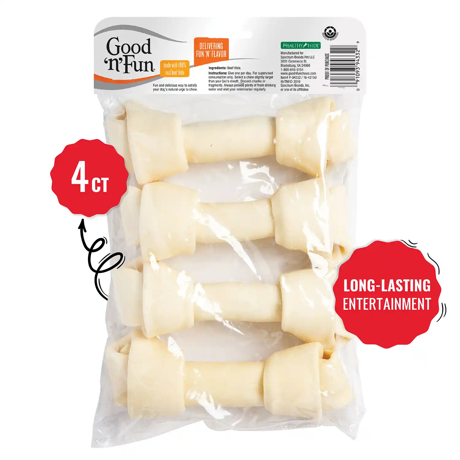 Standard 7" Bones - Back Image