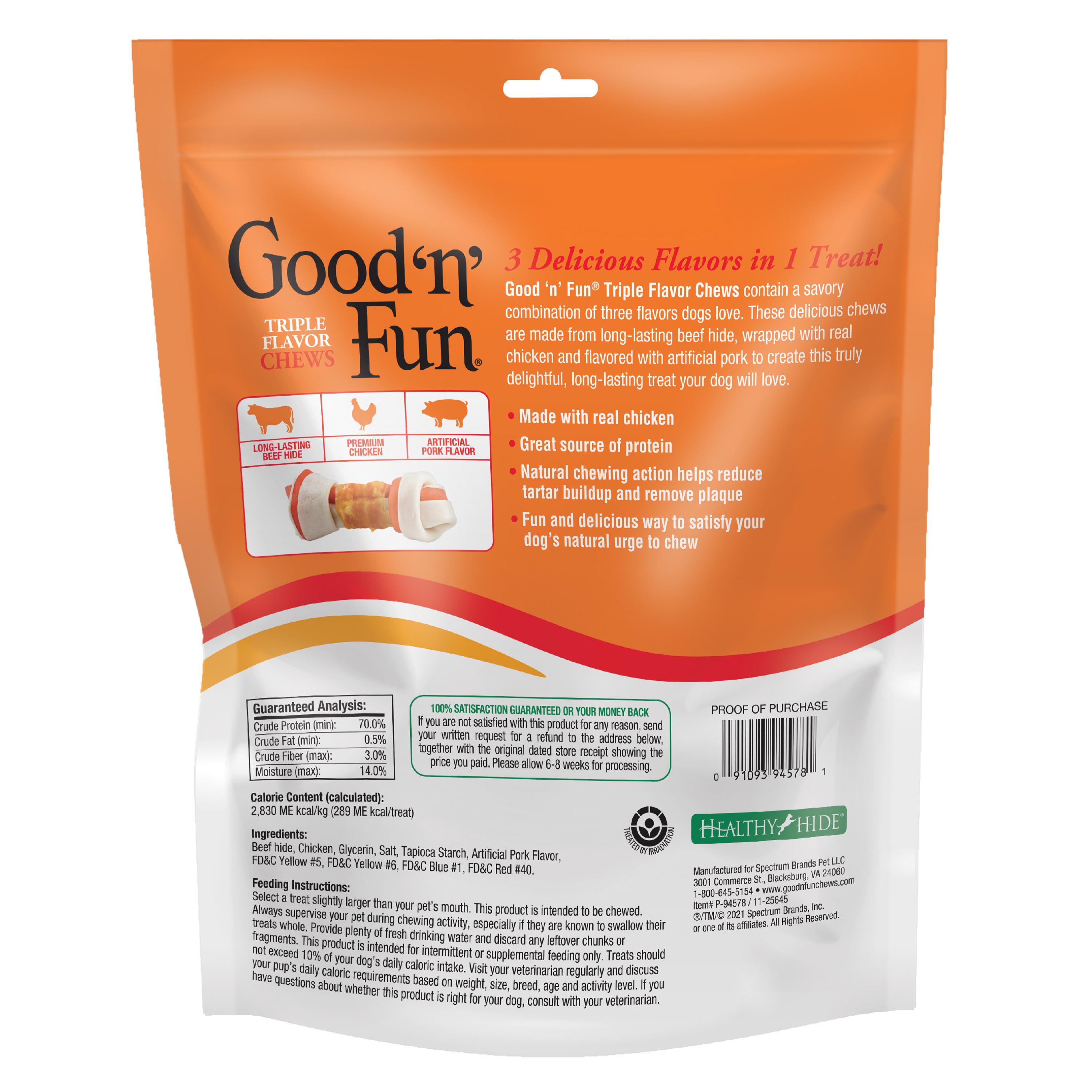 P-94578 Triple Flavor Bones 6 ct - Back Render