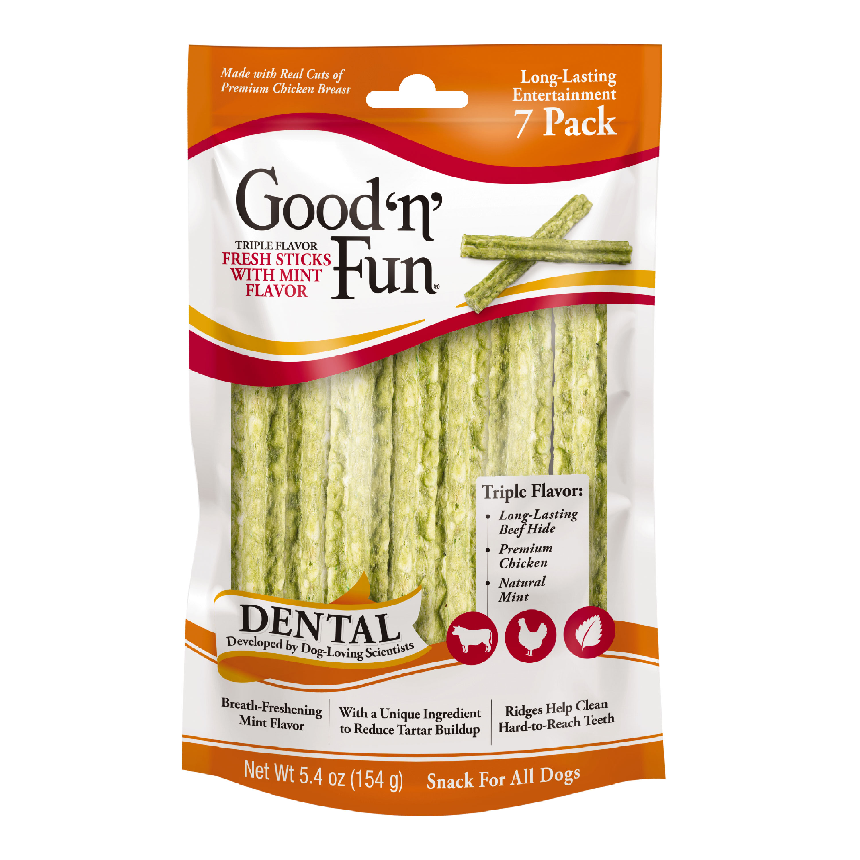 Triple Flavor Dental Fresh Sticks