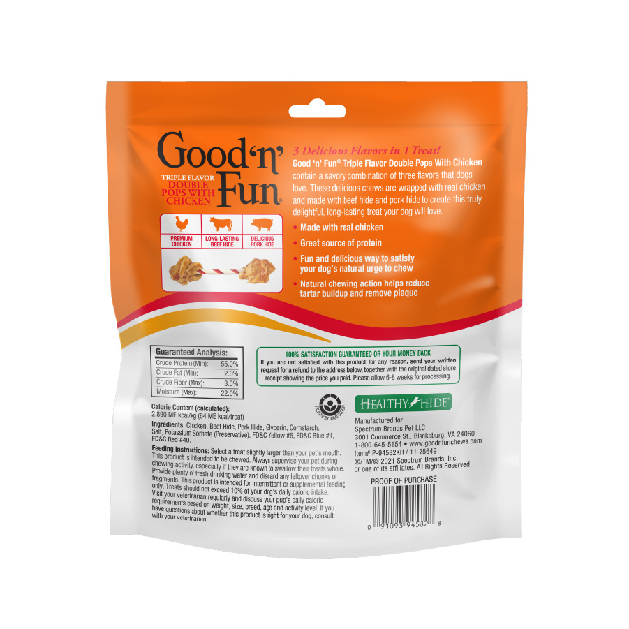 Triple Flavor Double Pops with Chicken