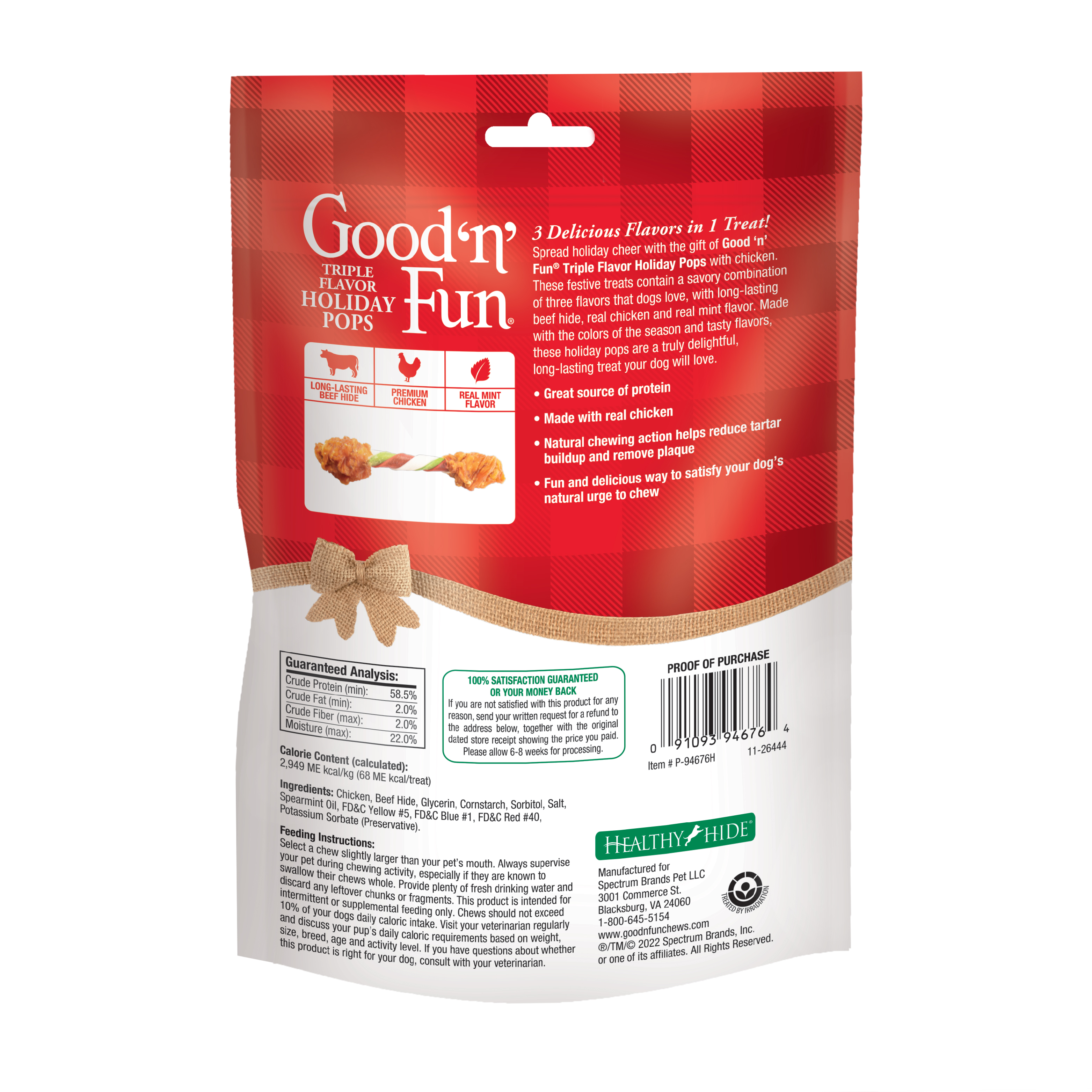 Triple Flavor Holiday Pops