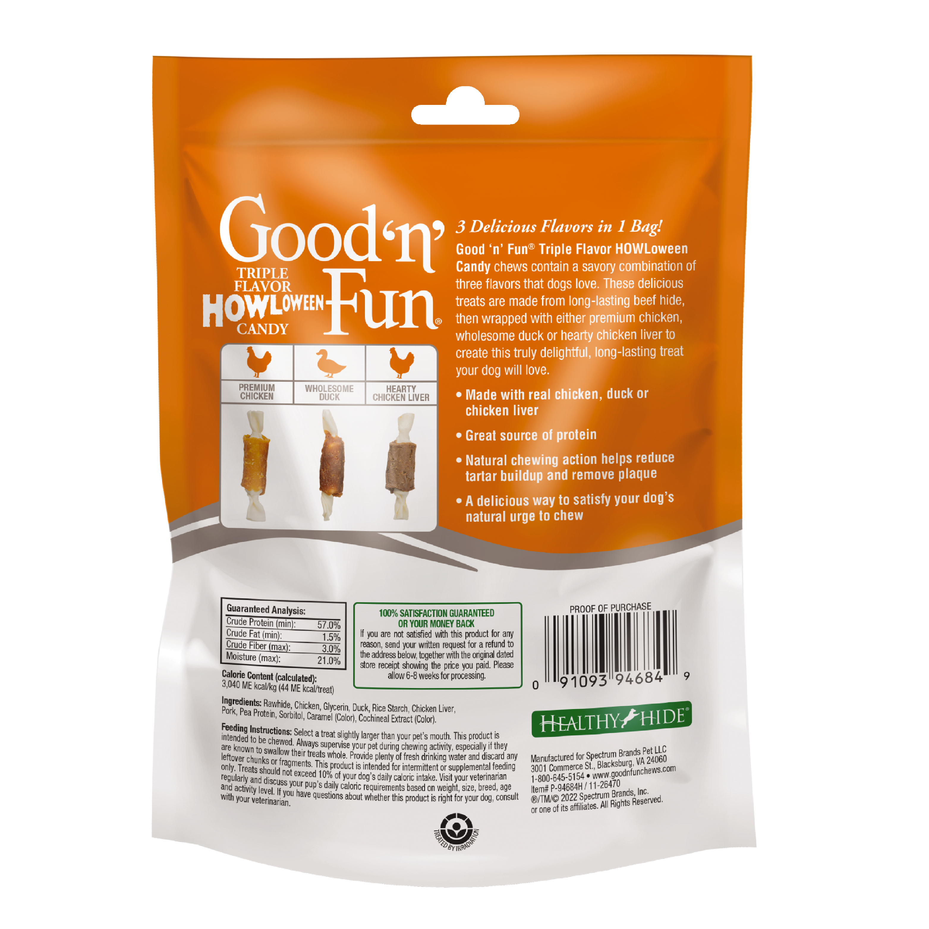 Triple Flavor HOWLoween Candy