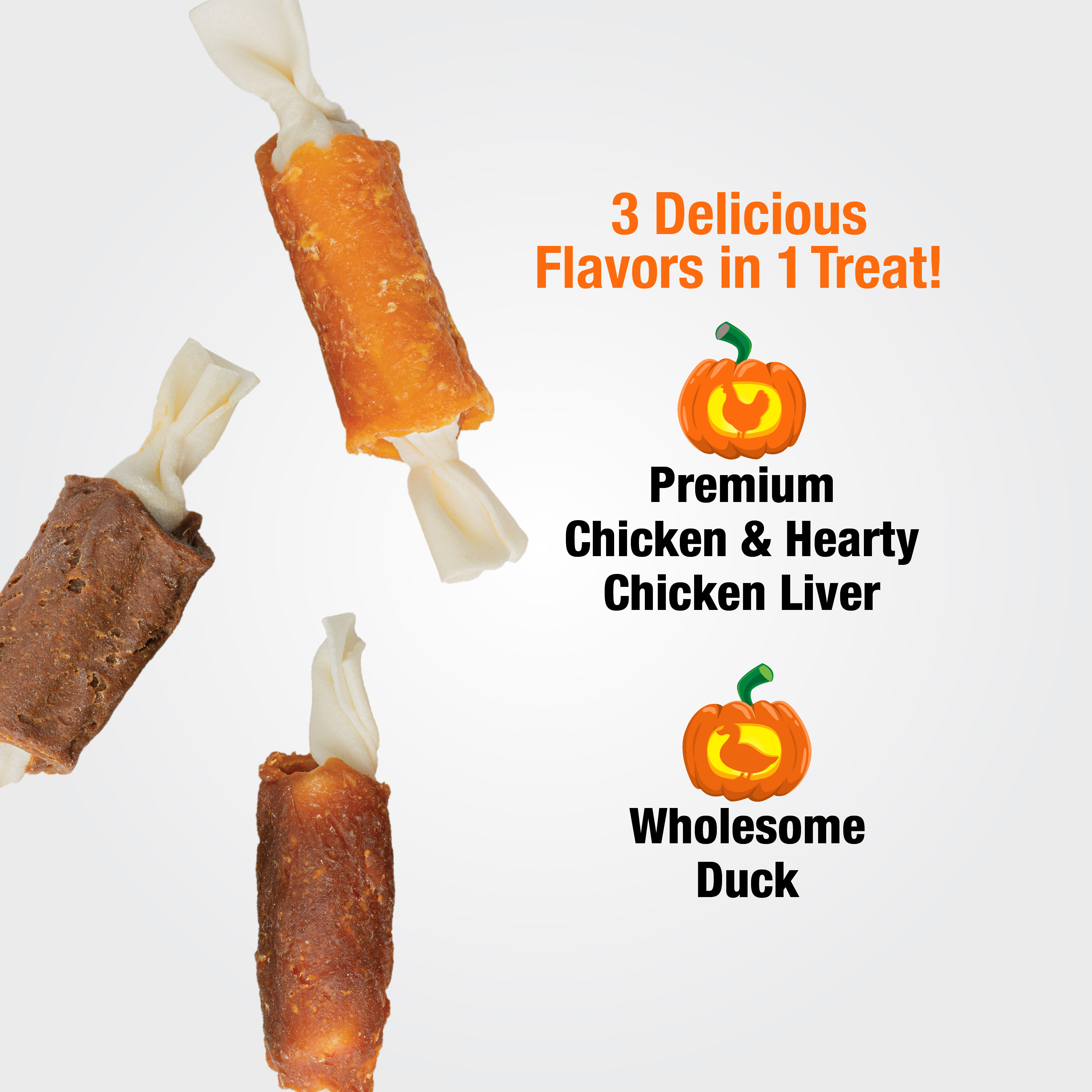 Triple Flavor HOWLoween Candy Flavors