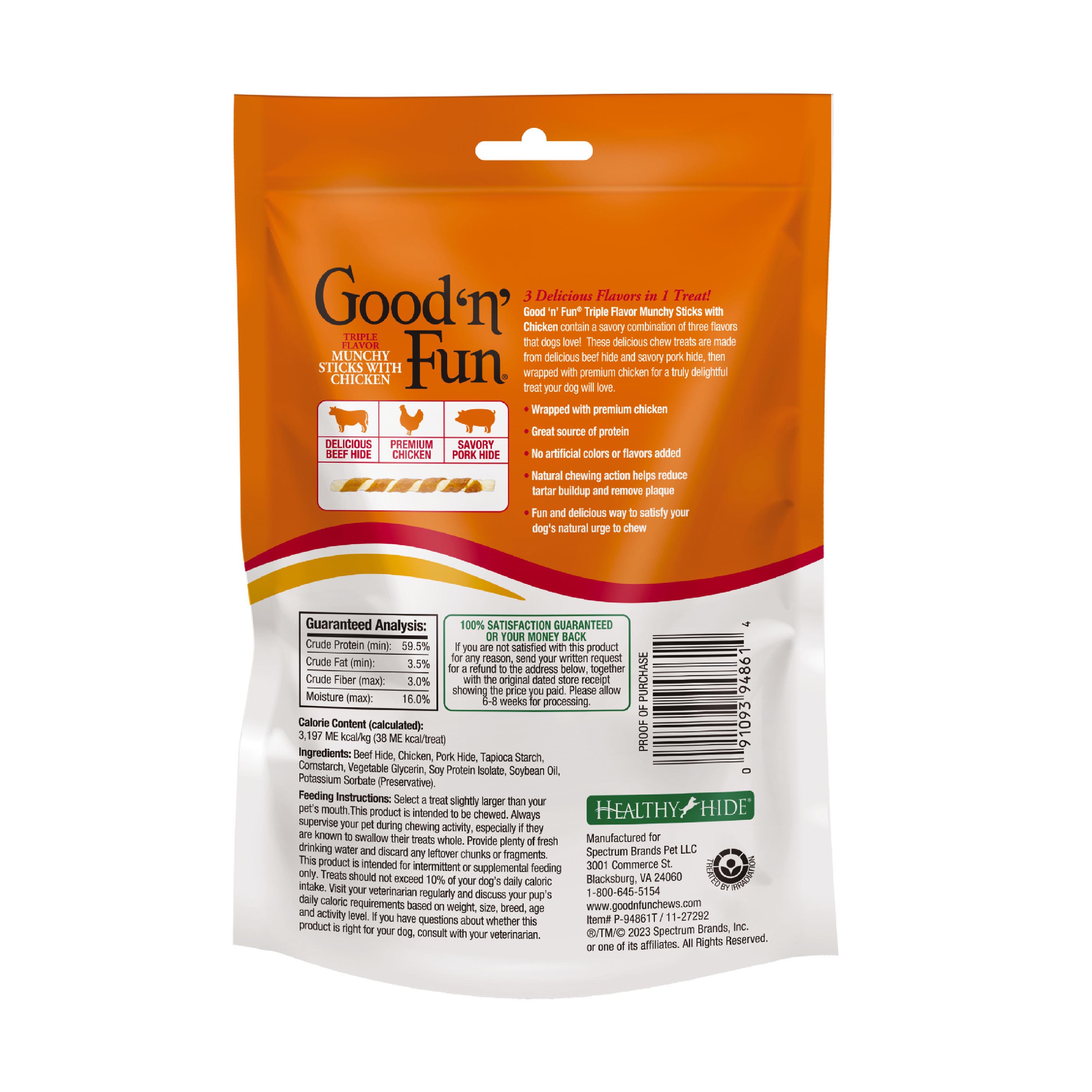 Triple Flavor Munchy Sticks