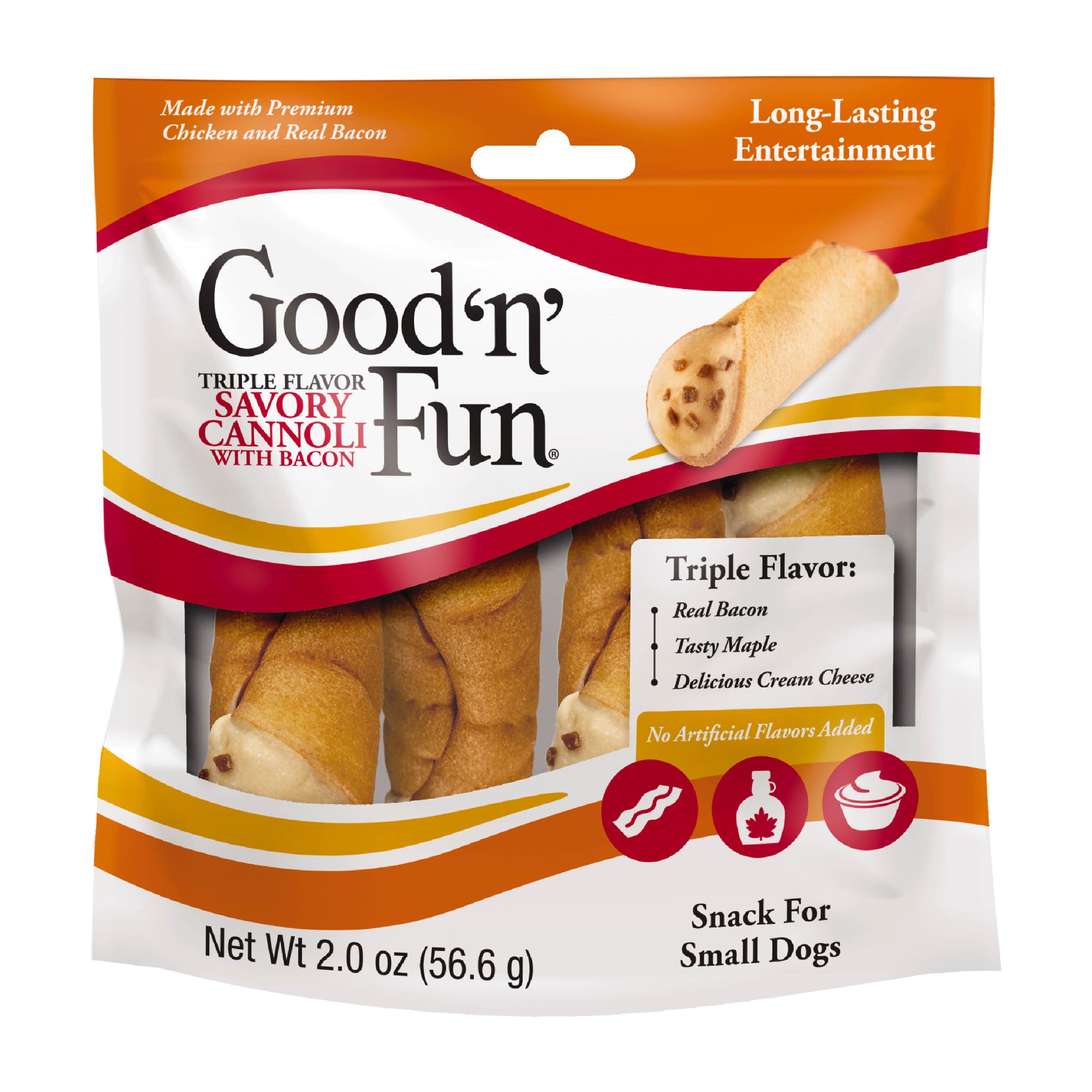 P-94816 Triple Flavor Savory Cannoli with Bacon - Front Render