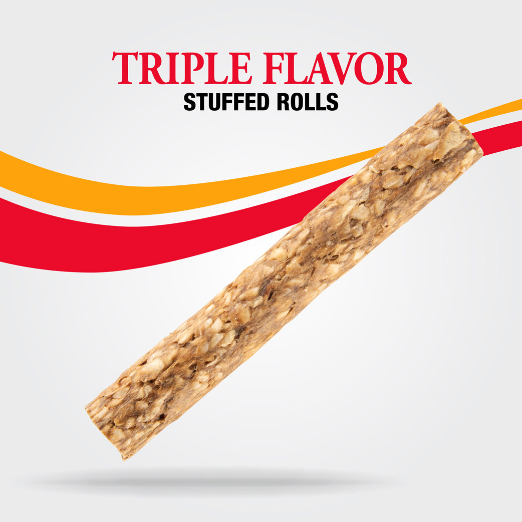 Triple Flavor Stuffed Rolls 