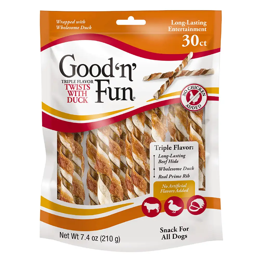 Triple Flavor Twist with Duck - front of package