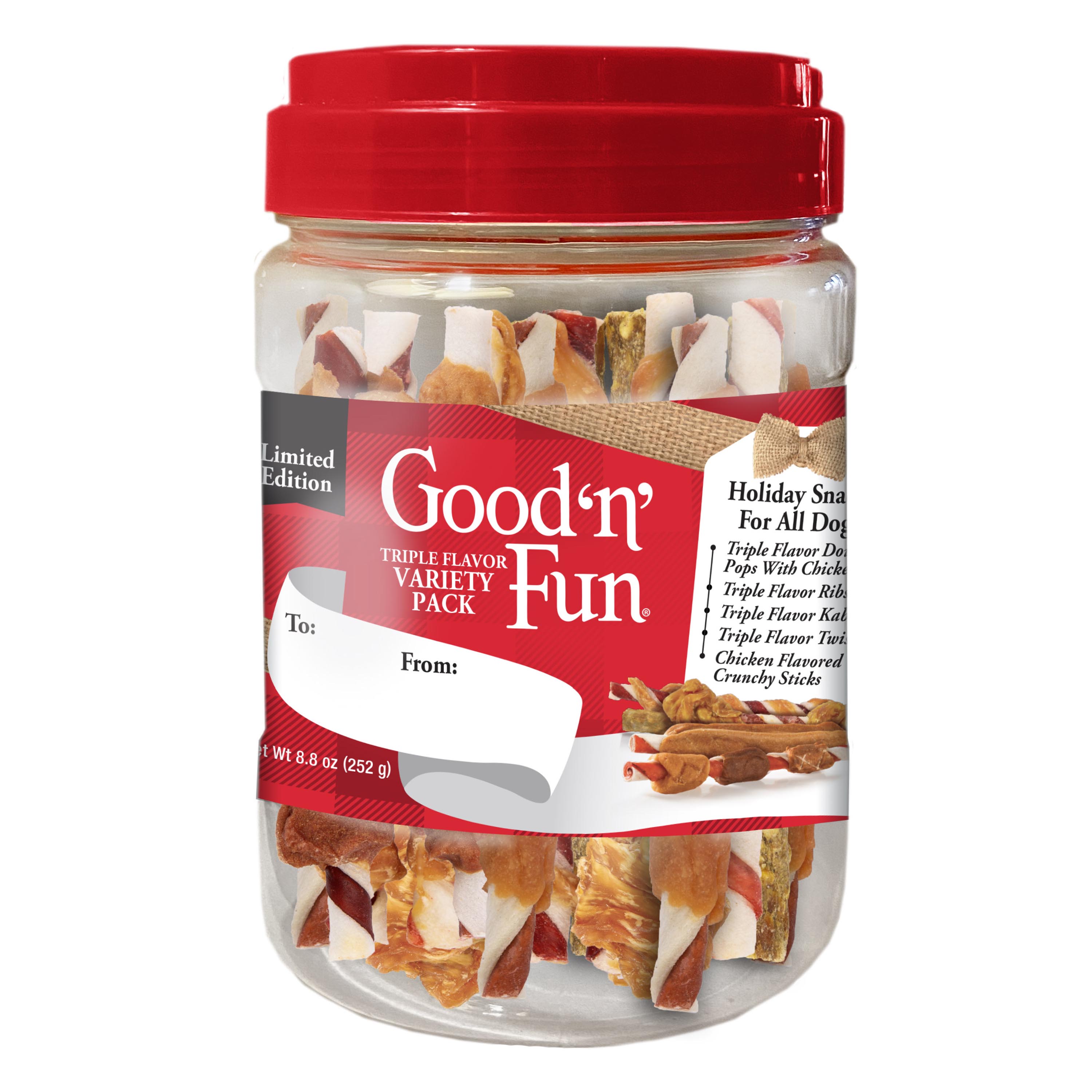 Good 'n' Fun Triple Flavor Holiday Pops With Real Chicken Holiday