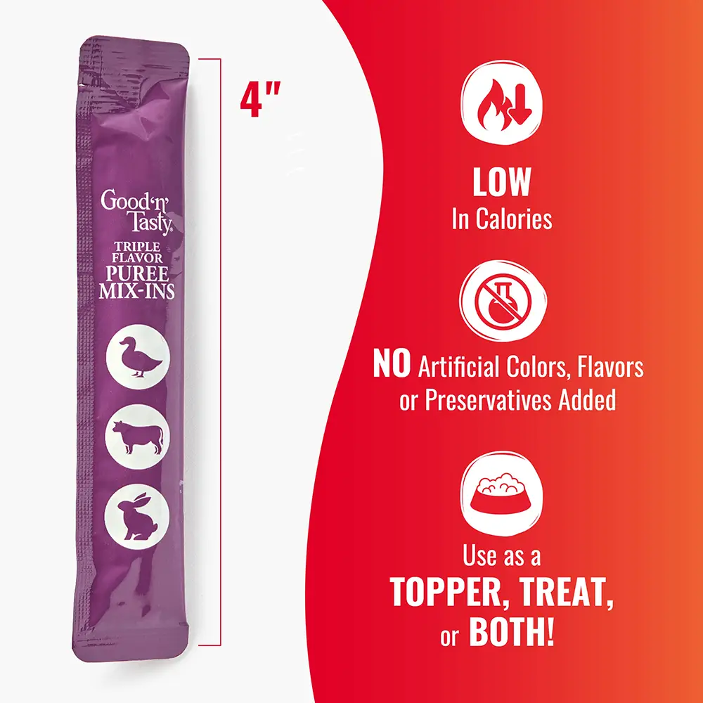 4 inch package - Low in calories, No artificial colors, flavors or preservatives added. 