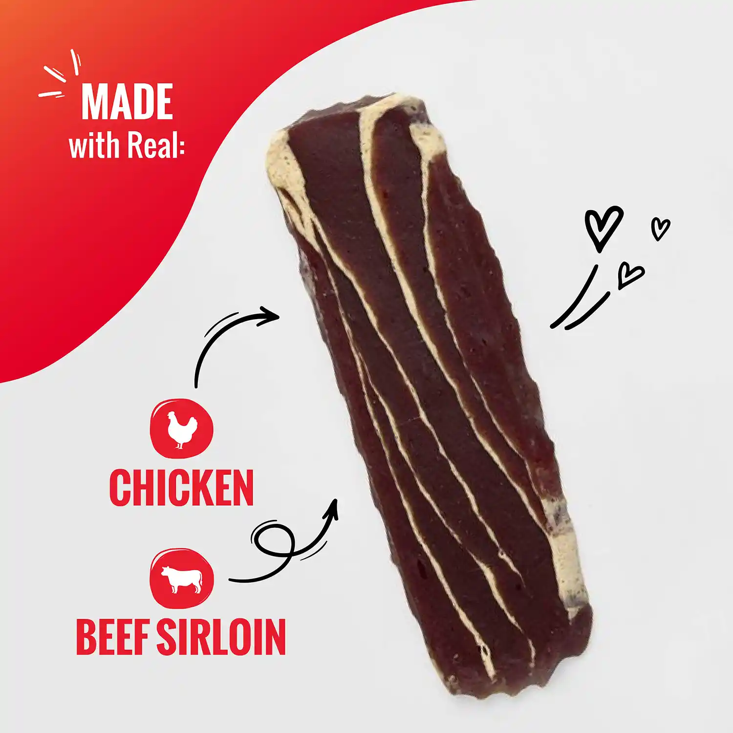 MADE with Real: CHICKEN BEEF SIRLOIN