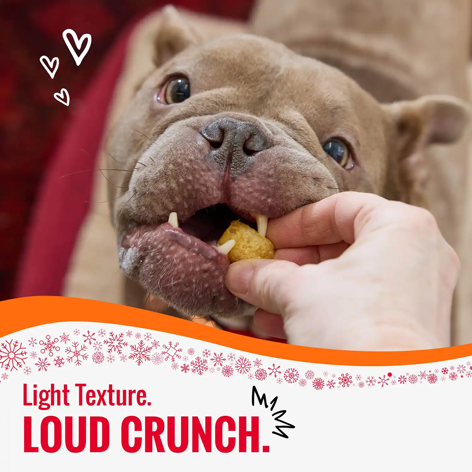 Light Texture. LOUD CRUNCH.