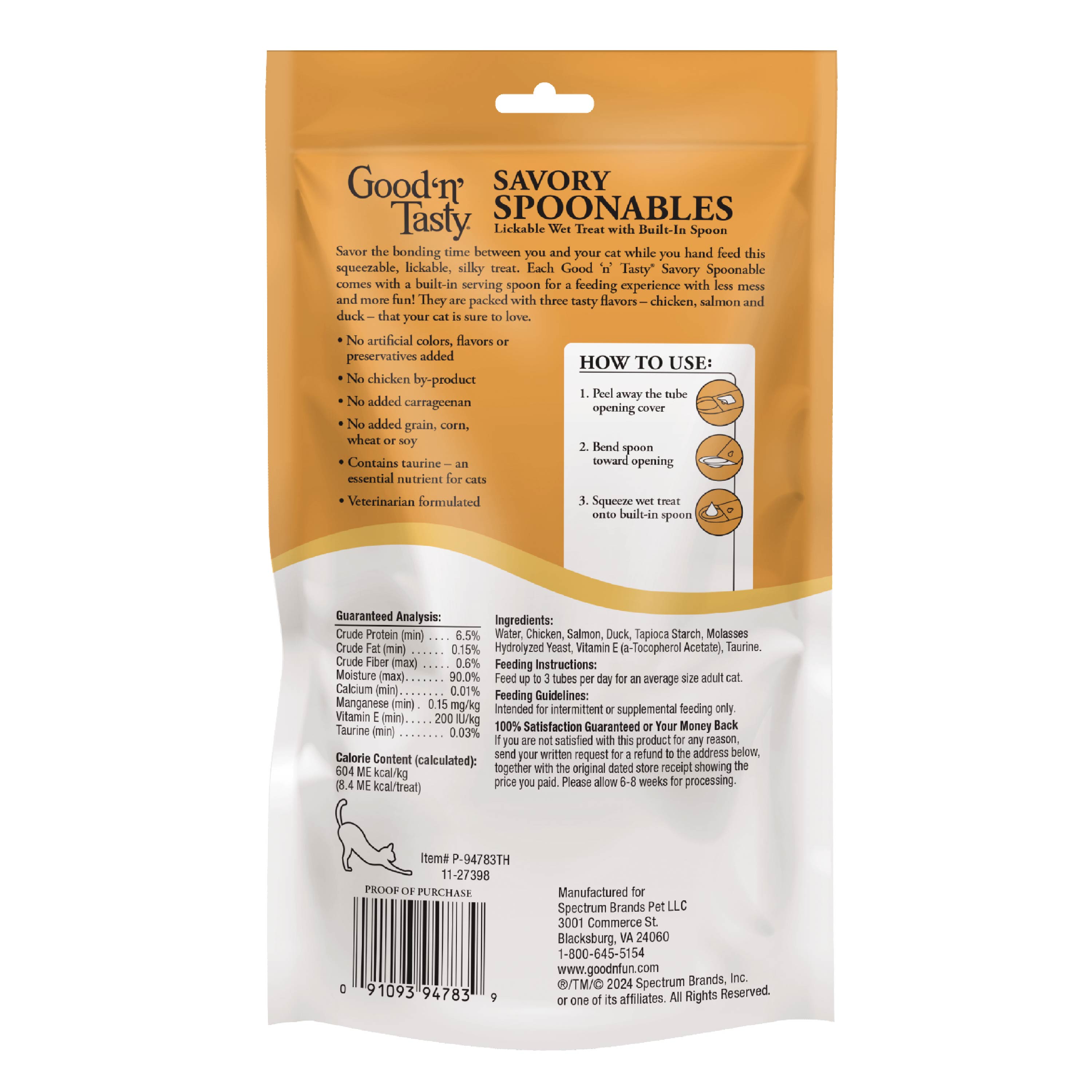 Good 'n' Tasty Savory Spoonables with Real Chicken, Salmon and
