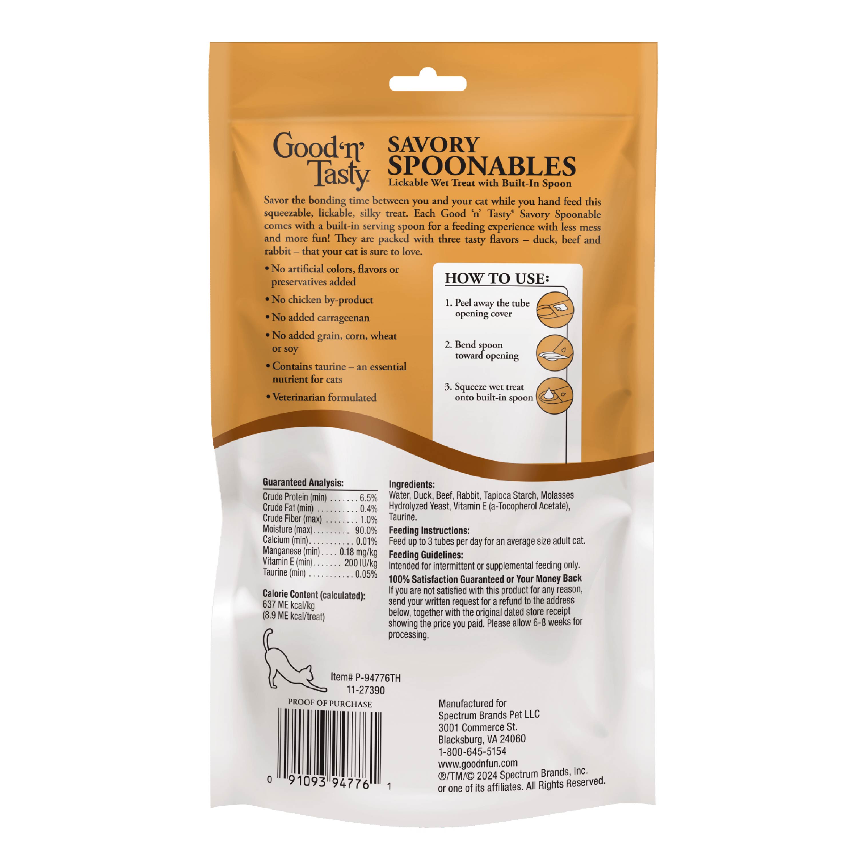 Good 'n' Tasty Savory Spoonables with Real Duck, Beef and Rabbit
