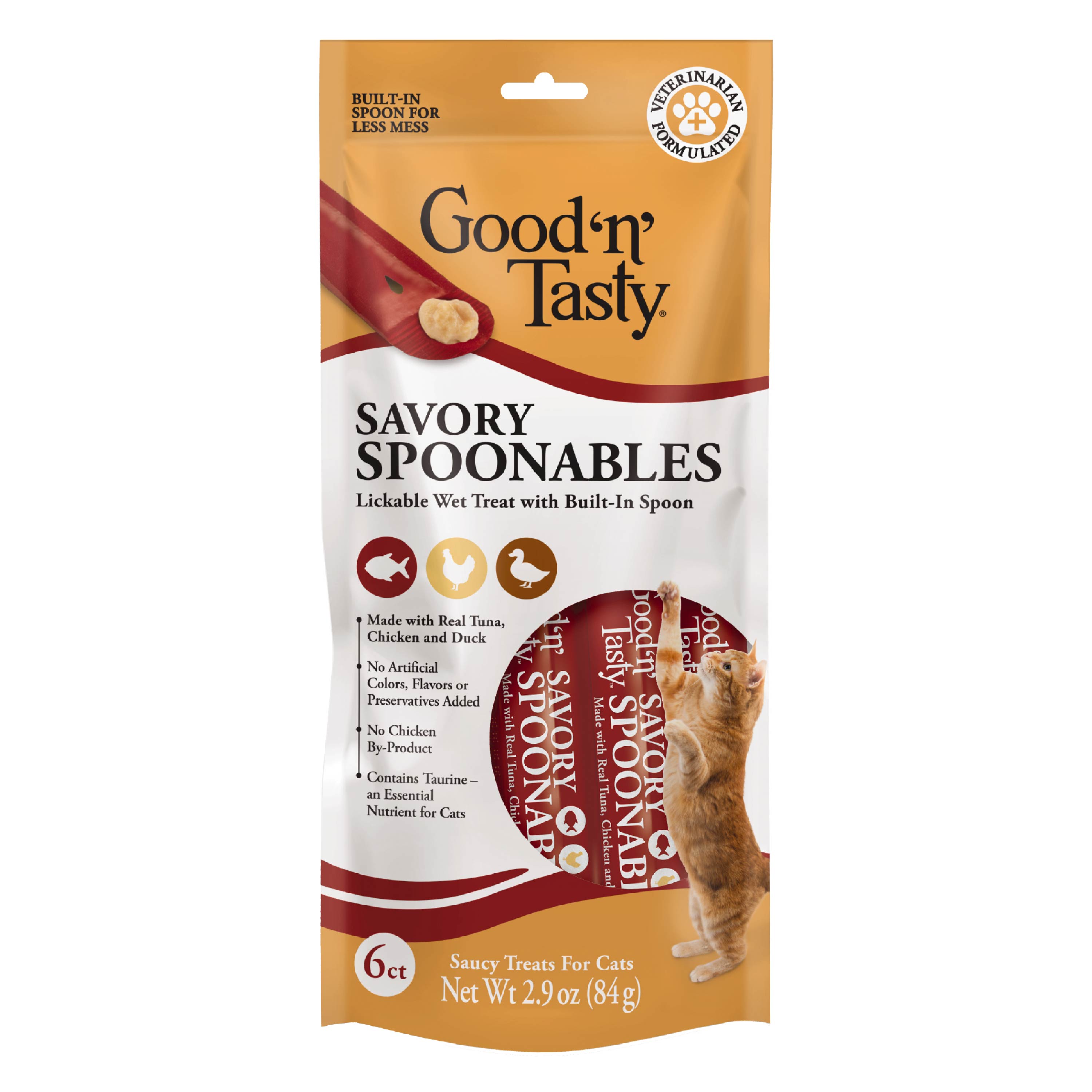 Good 'n' Tasty Savory Spoonables with Real Duck, Beef and Rabbit