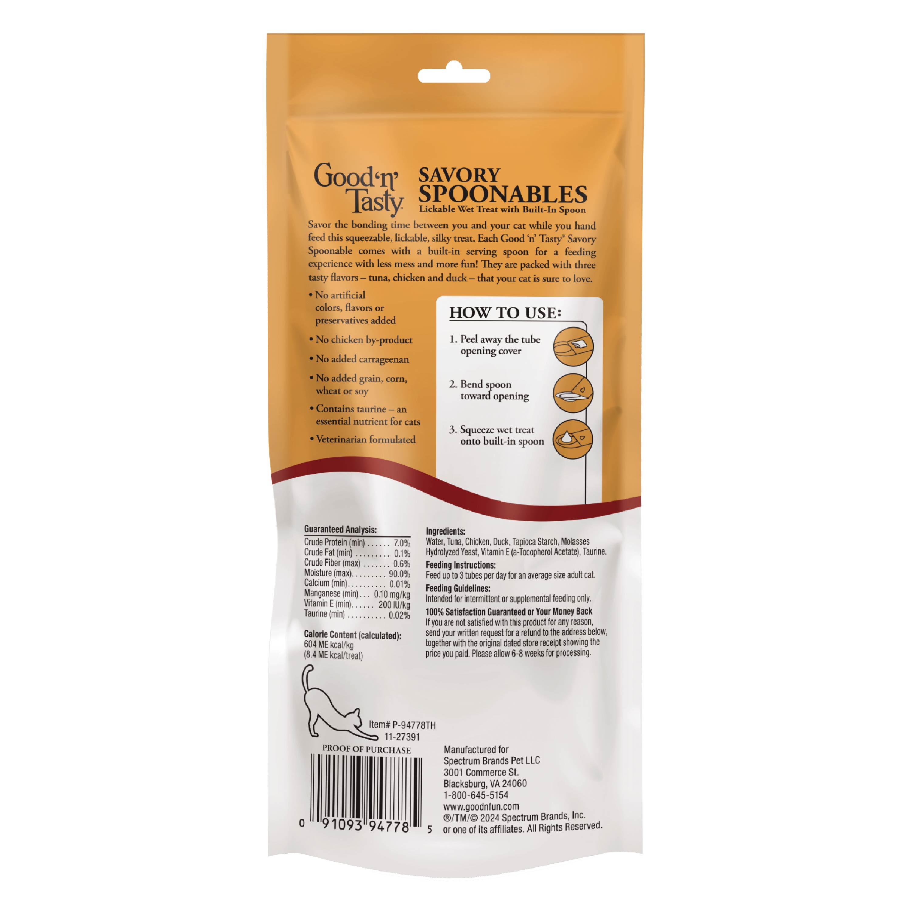 Savory Spoonables with Tuna Chicken Duck