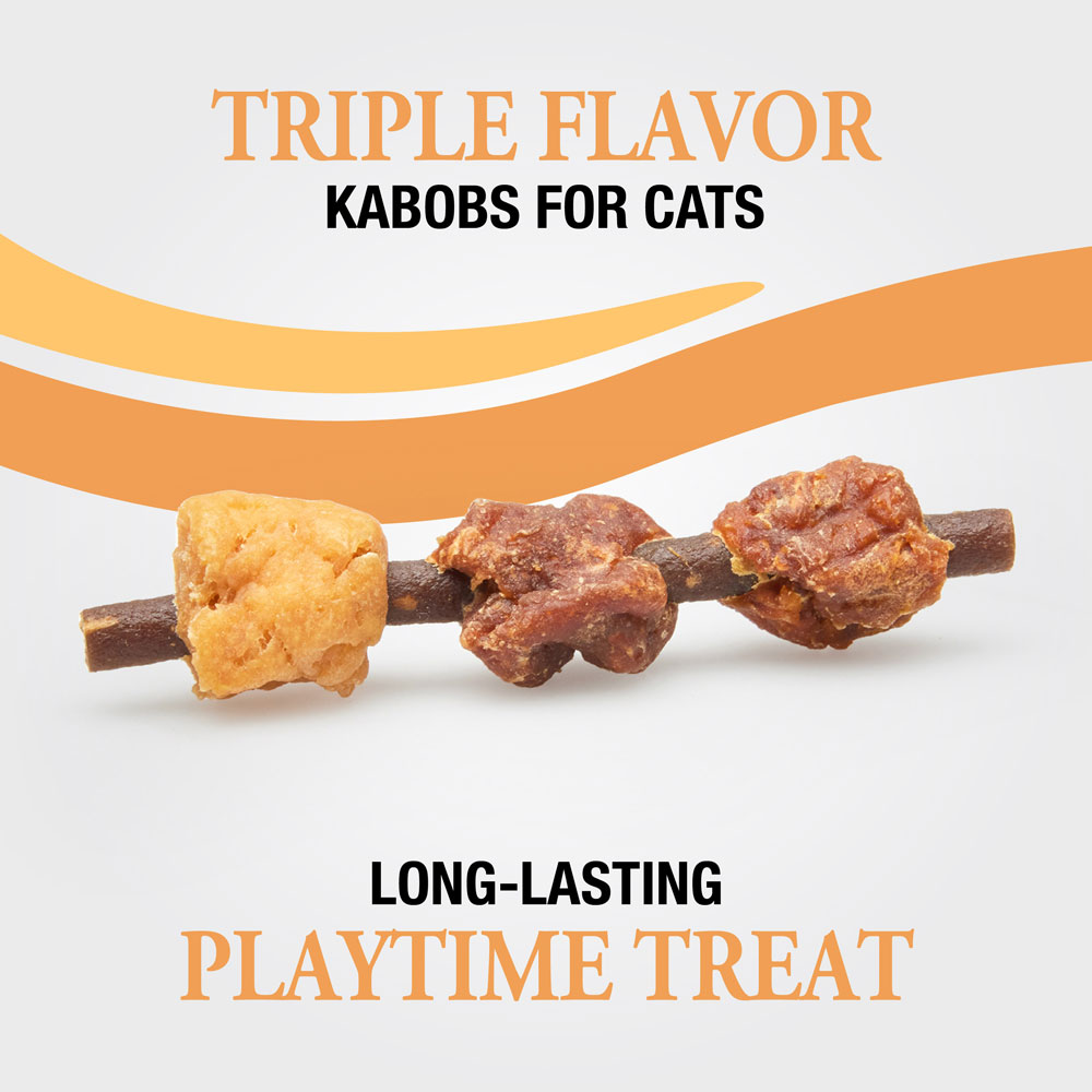 Triple Flavor Kabobs for Cats