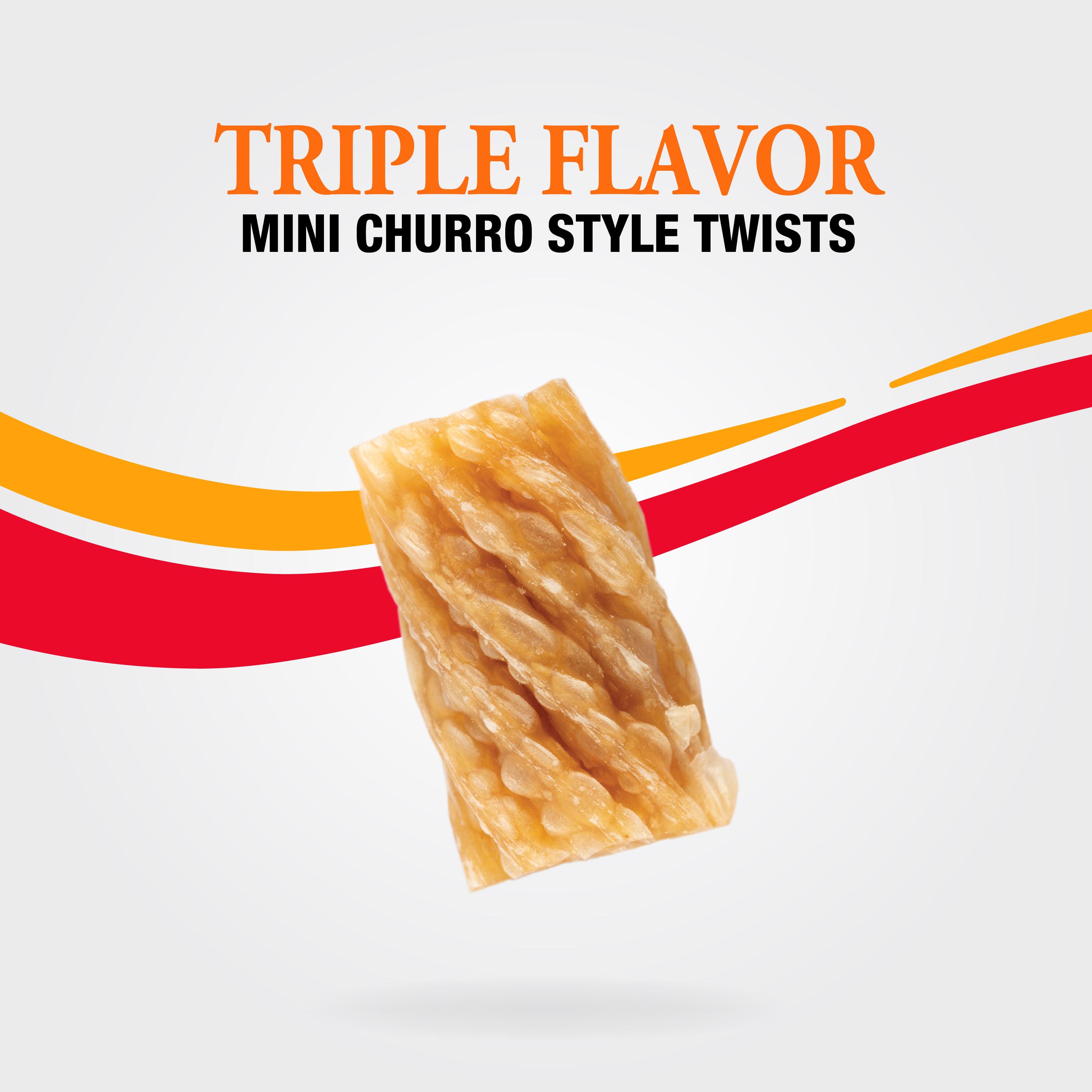 Good 'n' Tasty Triple Flavor Mini Churro Style Twists, 250 Count