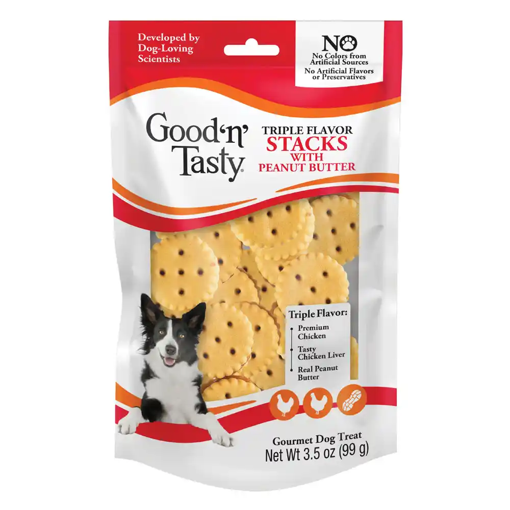Good 'n' Tasty Triple Flavor Snap 'Ems Gourmet Treats Variety Pack