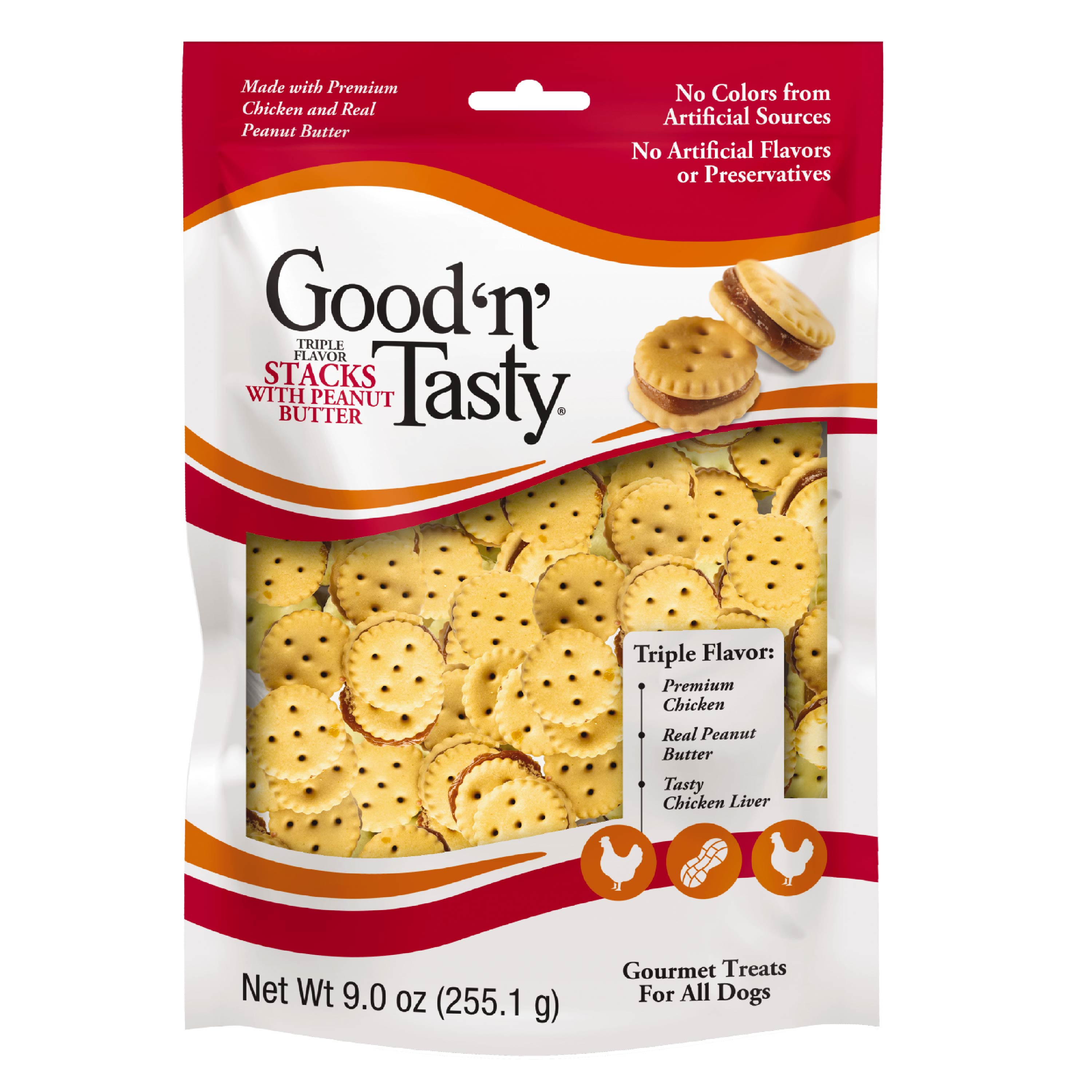 Triple Flavor Stacks with Peanut Butter