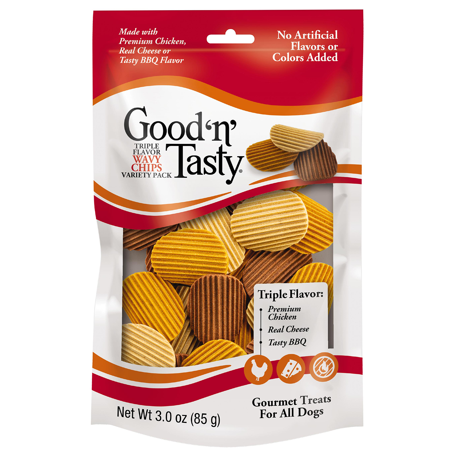 Good 'n' Tasty Triple Flavor Mini Churro Style Twists, 250 Count