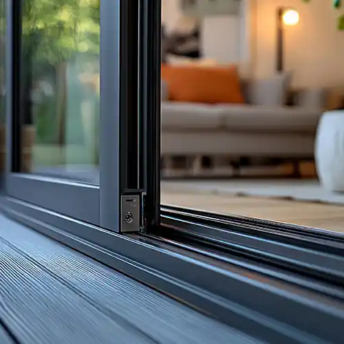 Indoor vs Outdoor patio door 