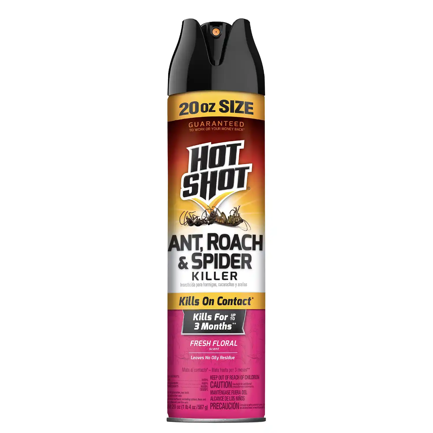 Ant, Roach, & Spider Killer 20 oz (Fresh Floral) Front