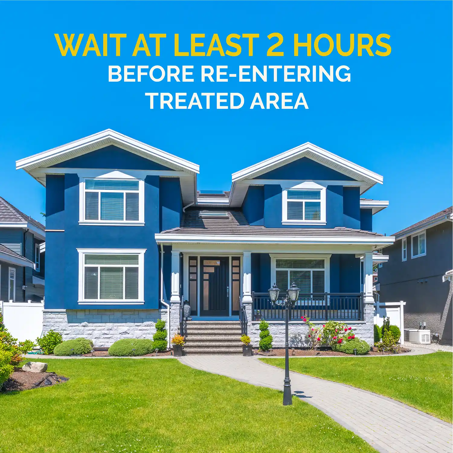 Wait at Least 2 hours