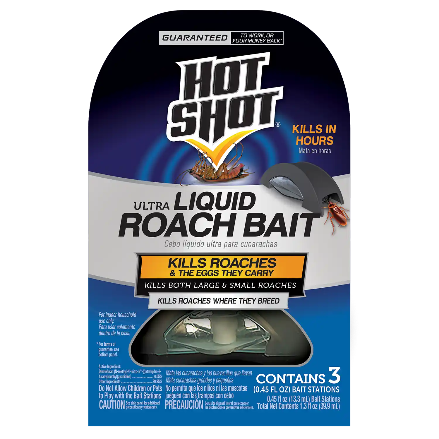 Ultra Liquid Roach Bait Front