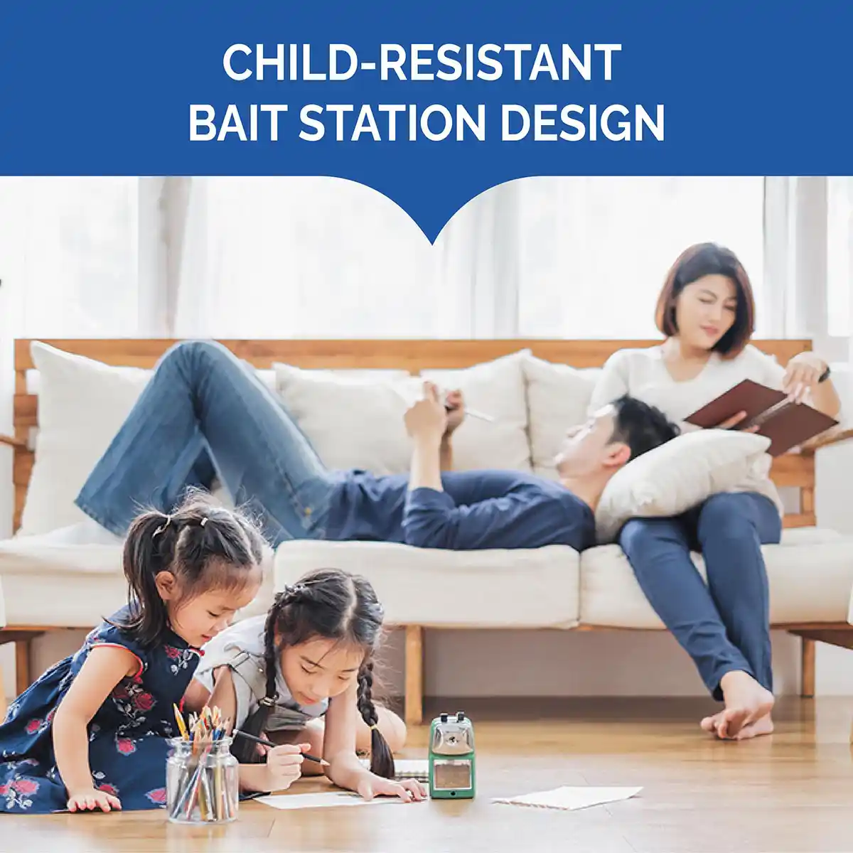 Child Resistant Bait Station Design