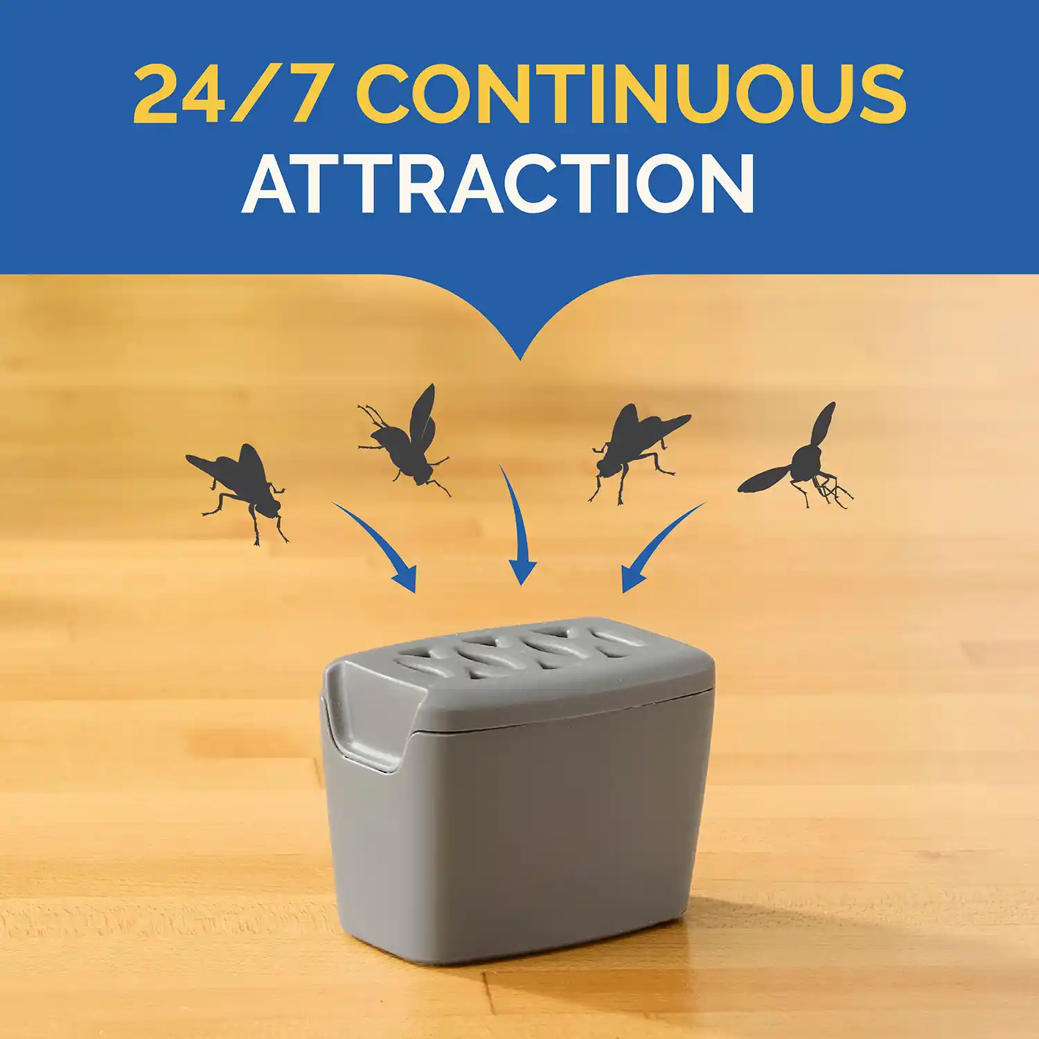 Hot Shot® Flying Insect Trap, 2 Count, Discreet, Hassle-free Trap
