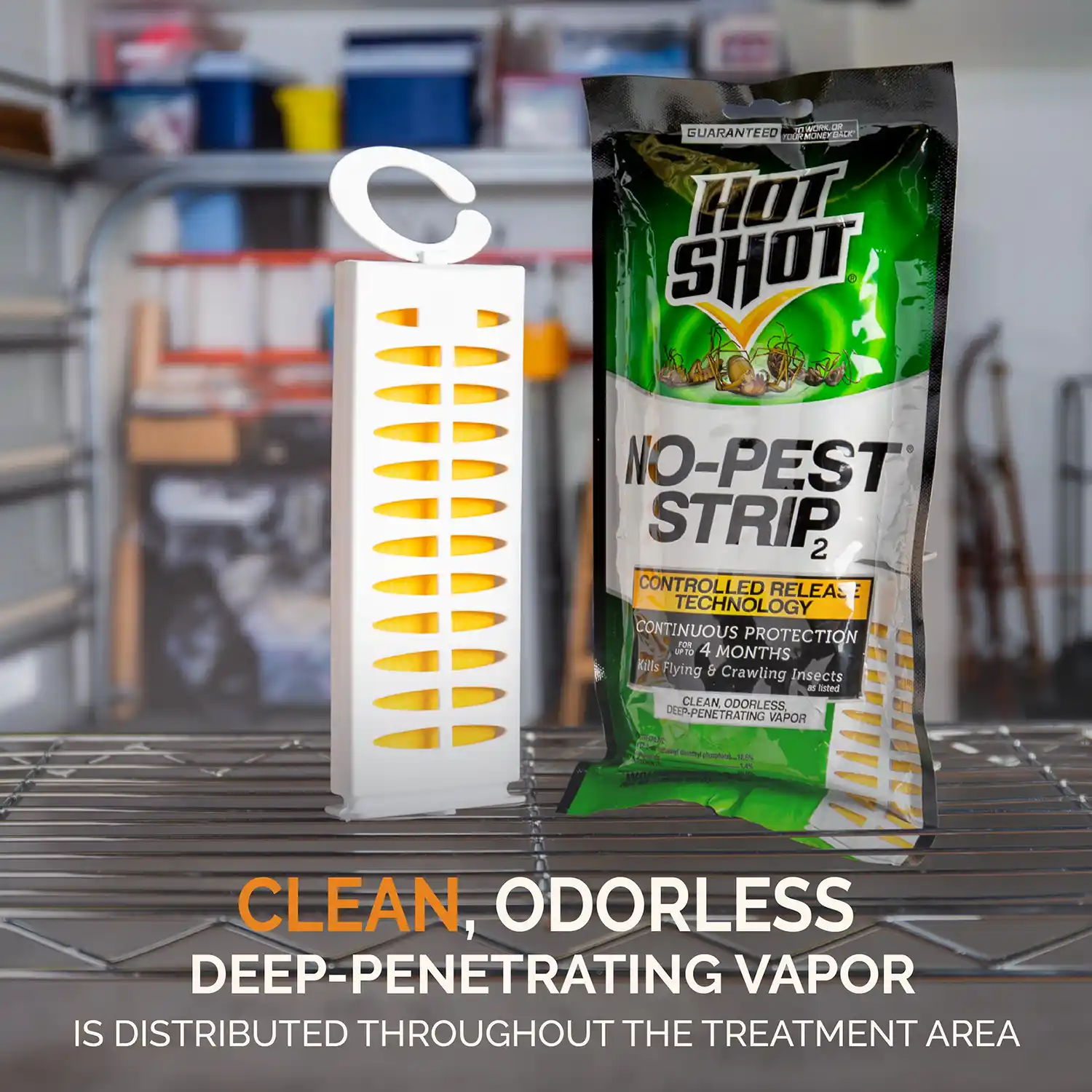 Clean Odorless Deep-Penetrating Vapor is disrtributed throughout the treatment area