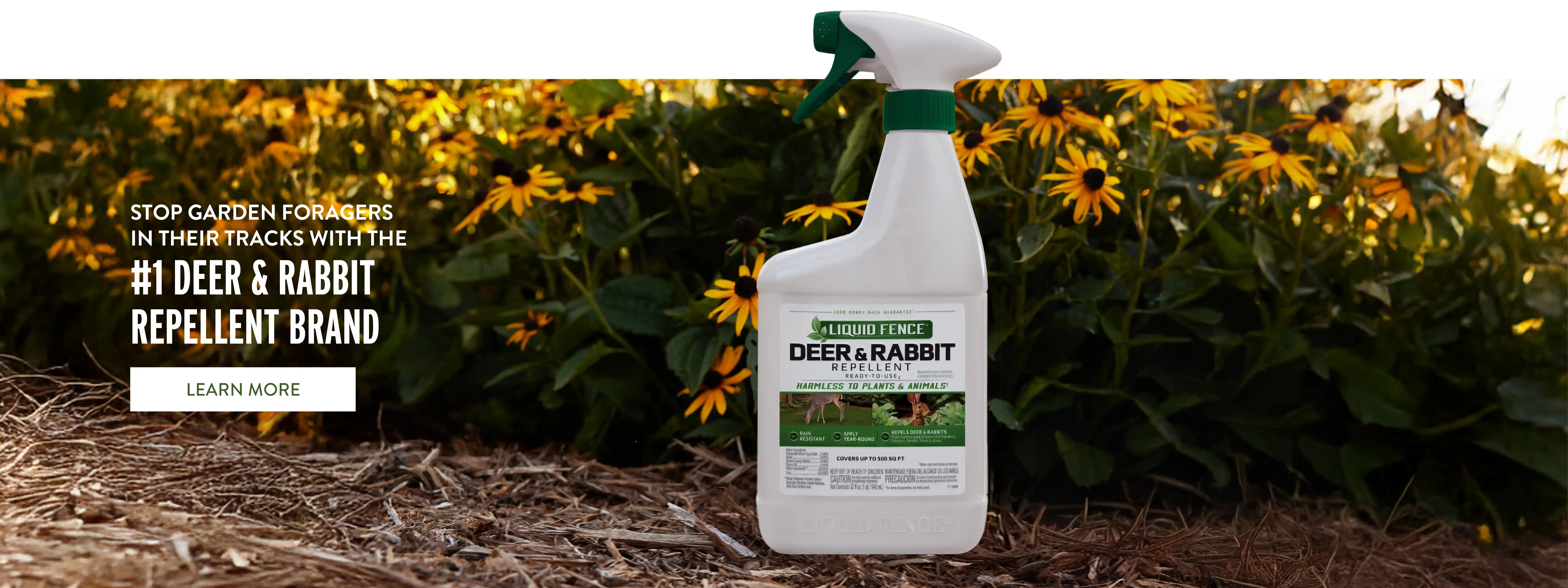 Stop Garden Pests In Their Tracks With The #1 Deer & Rabbit Repellent Brand