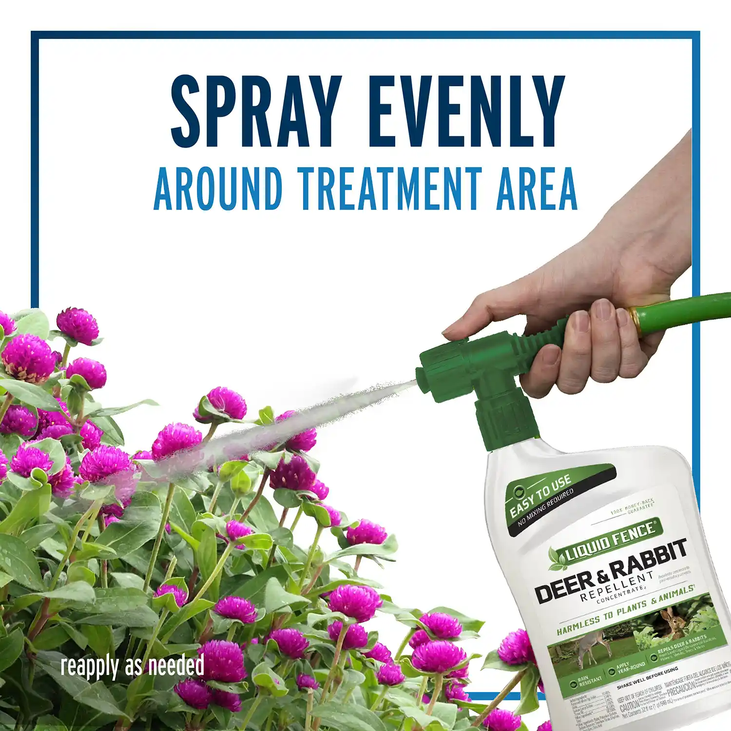 Spray Evenly