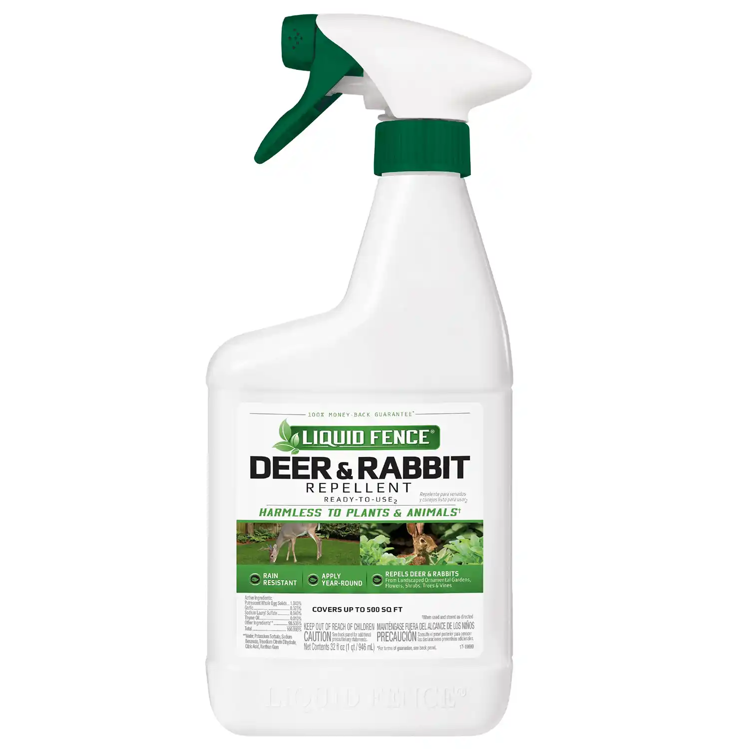 Deer & Rabbit Repellent Ready to Use 32 Oz Front Image