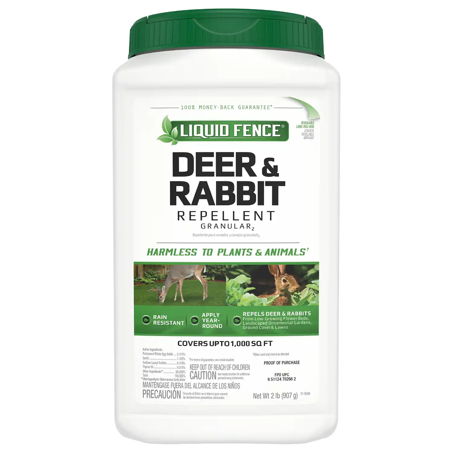 Deer and Rabbit Granules Front