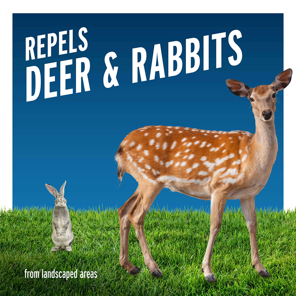 Liquid Fence Deer & Rabbit Repellent 1 Gal - Repels deer and rabbits