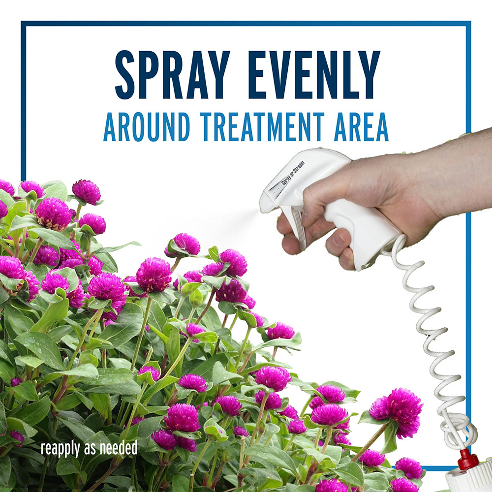 Liquid Fence Deer & Rabbit Repellent 1 Gal - Spray evenly