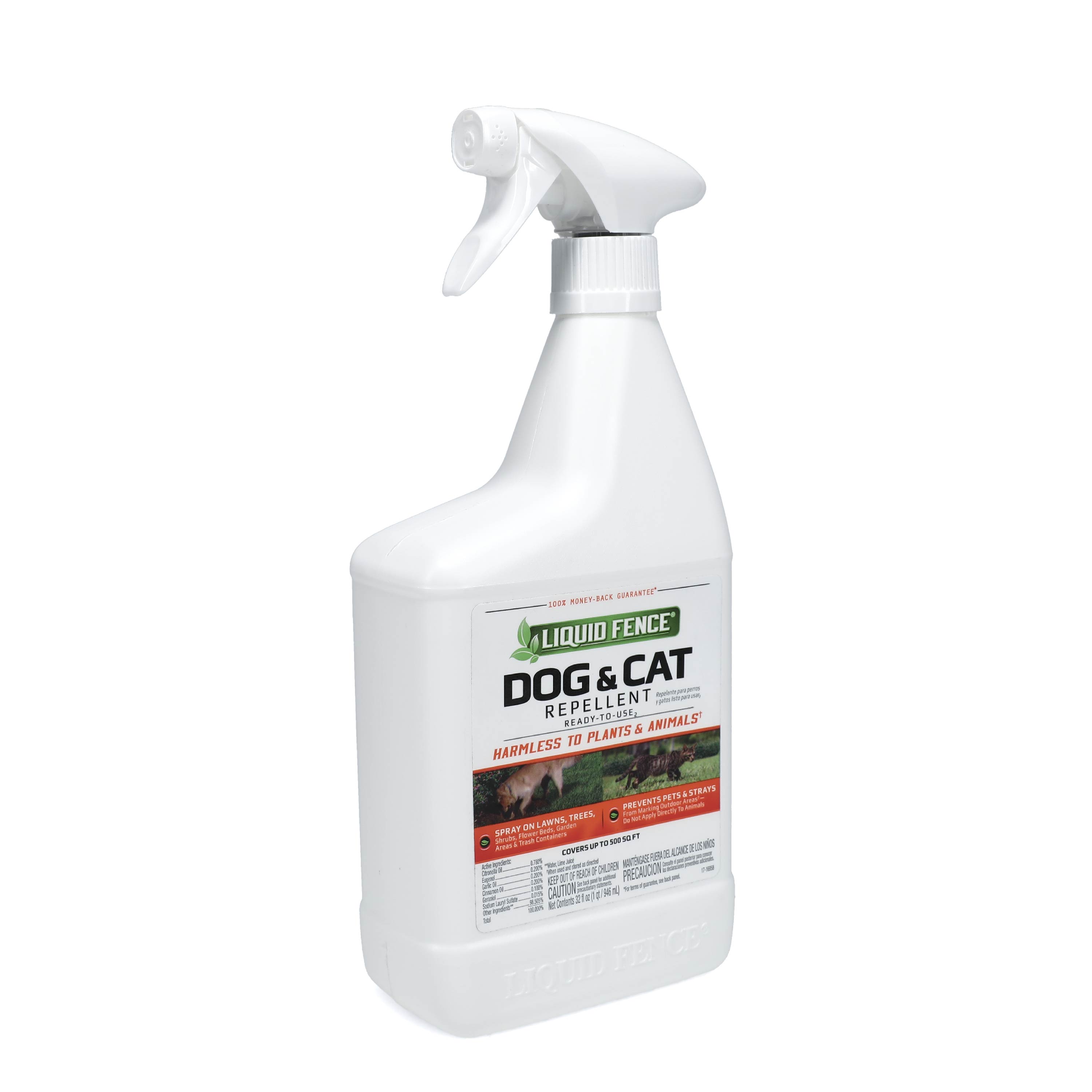 Dog and Cat Repellent 32 oz side
