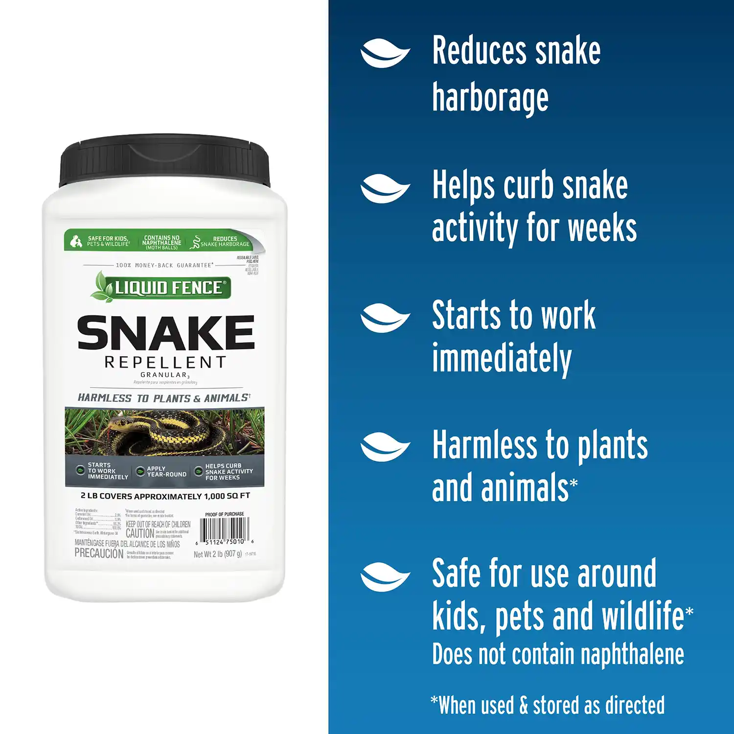 Snake Repellent Features and Benefits List Image