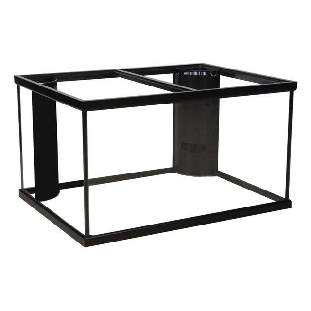 水槽 RN Corner-Flo™ Black Rectangular Aquarium