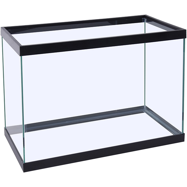 Marineland Standard Rectangular Black Aquarium Front
