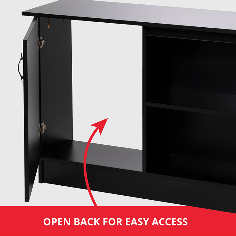 NV33799 Marineland® High Definition LED Ensemble Aquarium & Stand, 60 Gallon - Open Back