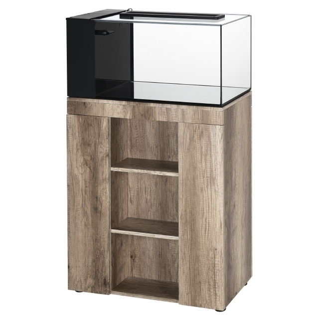 AQ78172 Marineland Exhibit Series Wi-Fi LED Kit 25 Gallon Aquarium Dry Cabinet Front