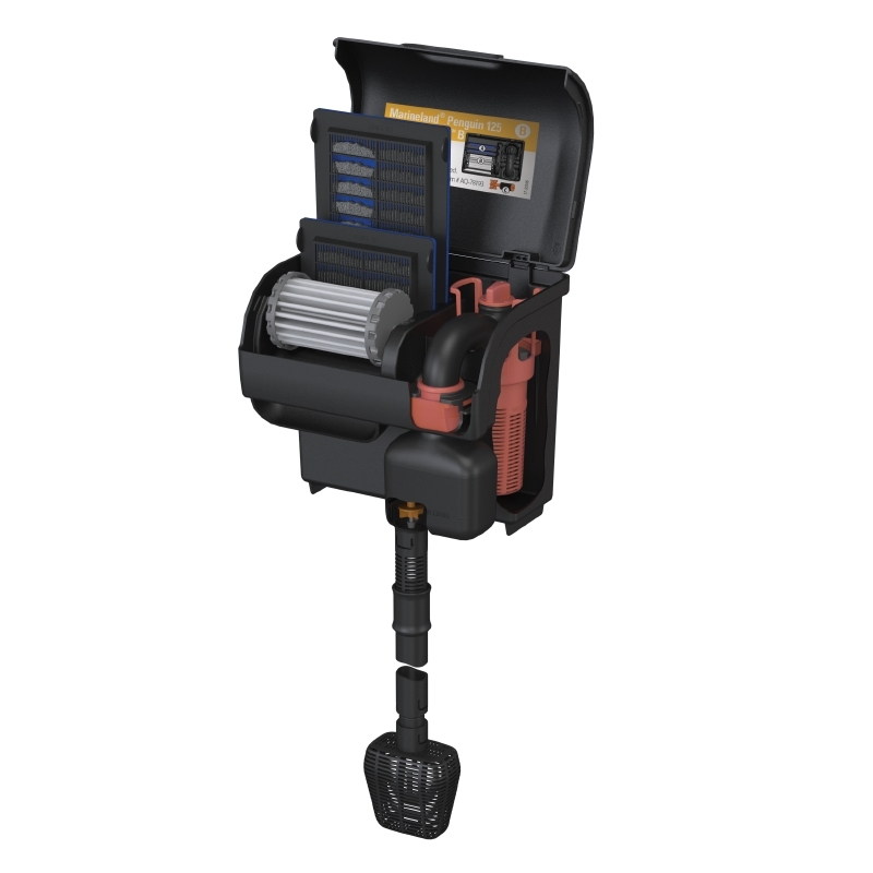 AQ78178 Marineland Penguin PRO 125 Power Filter Out of Pack