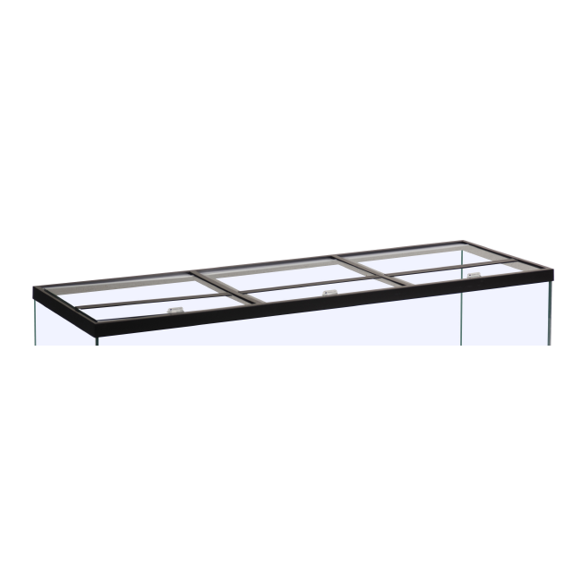 35721 Marineland Rectangular Glass Canopy 72x24 180 gal Angle