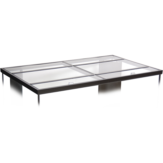 36653 Marineland Deep Dimensions Glass Canopy 60x36 250 gal Angle