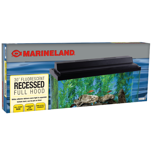 75305 Marineland 30 in Fluorescent Recessed Full Hood Front