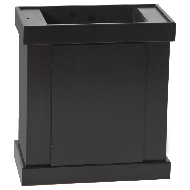 67243 Marineland Majesty 24x12 Black Stand Angle